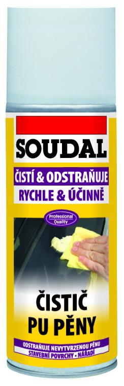 SOUDAL Čistič PU pěny 150 ml