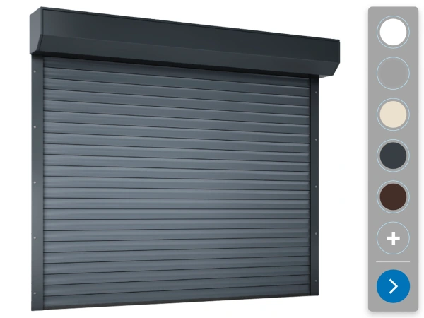 Rolovací garážová vrata ETILA ROLLO | standardní barvy