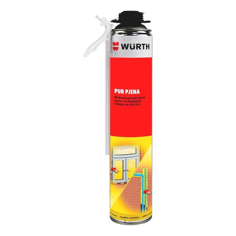 Würth nízkoexpanzní PUR pěna s KOMBI závitem