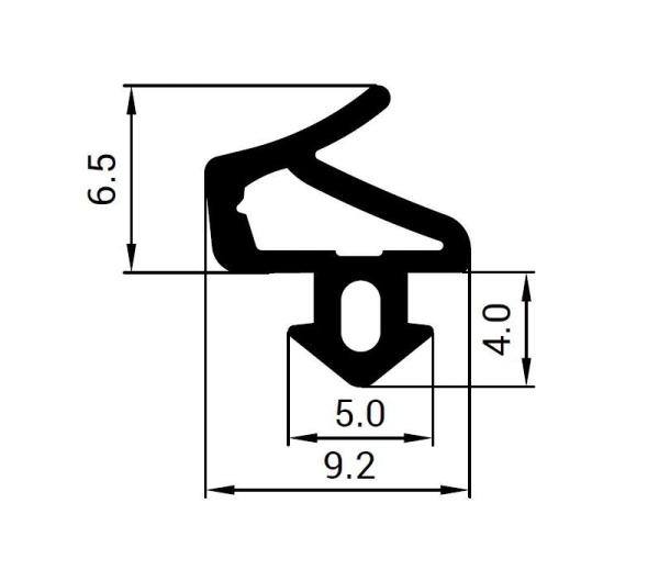 EPDM těsnění pro PVC okna | profil SALAMANDER