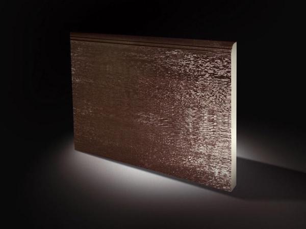 Sendvičový PU panel pro garážová vrata | hladký panel | hnědá WoodGrain (RAL 8017)