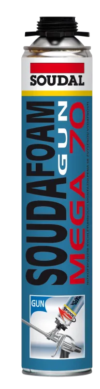 Soudal SOUDAFOAM GUN MEGA 70 - profesionální PUR pěna