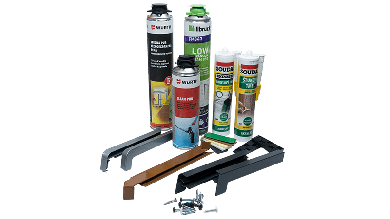 Doplňky a příslušenství k parapetům