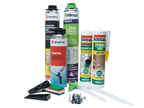 Montážní doplňky a prvky