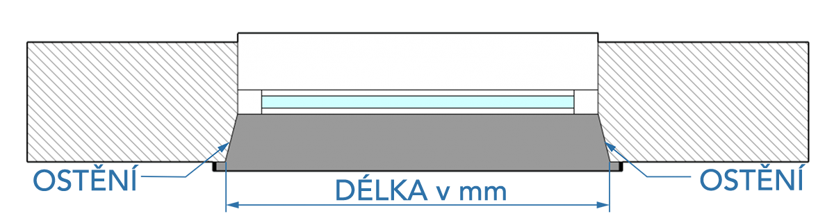 Jak zaměřit parapet zapuštěný do šikmého ostění